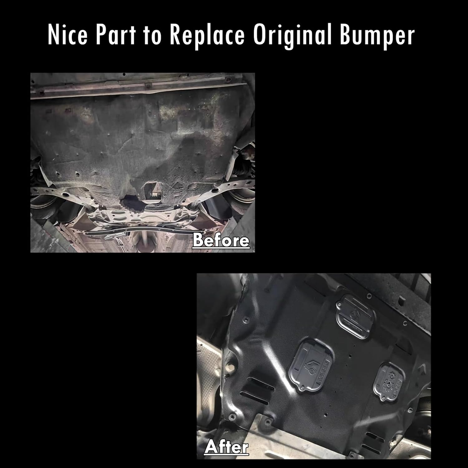 Engine Splash Shield Bumper Cover Fit for Ford Fusion 2013 2014 2015 2016 2017 2018 2019 2020 Engine Guard Mud Flaps