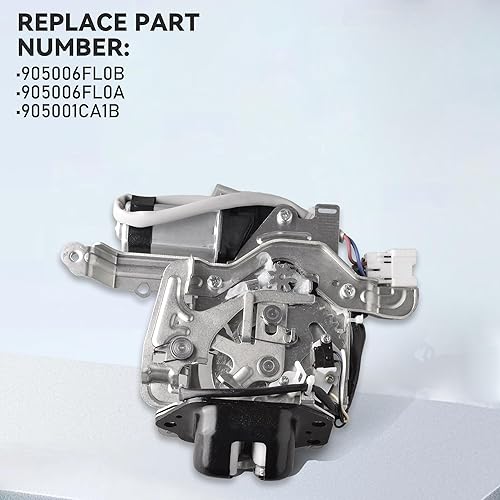 Miniatura 3 de Actuador de pestillo de puerta elevadora compatible con Nissan Murano 2009-16 Rogue 2014-18 Infiniti FX35 FX37 FX50 QX50 QX70 2009-17 Reemplazo de