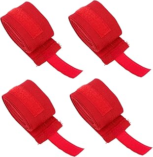 BESPORTBLE 2 Pares De Bandagem De Boxe De Boxe Fita Atlética Bandagens Elásticas Fita Adesiva Muay Thai Fita De Pulso De Boxe Muay Thai Bandagem De Mão-Deformação De Pulso Cinta De Mão De