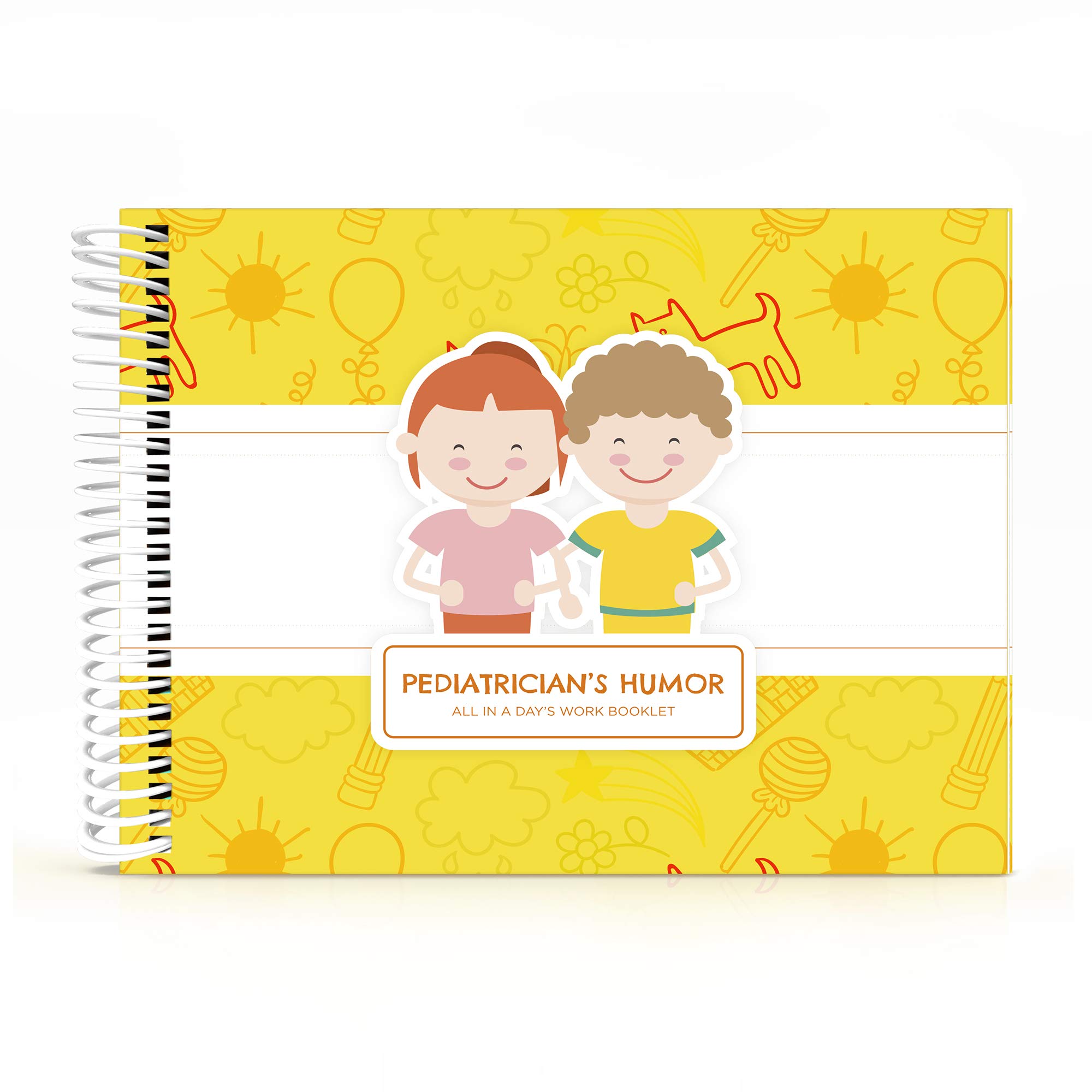 Pediatrician Gifts - Personalizable Humor Booklet With Matching Card For Your Favorite Kid's Doctor, Pediatrics Practitioner or Paediatrics Dr. - Extremely Easy-To-Fill and Thoughtful Gift Ideas