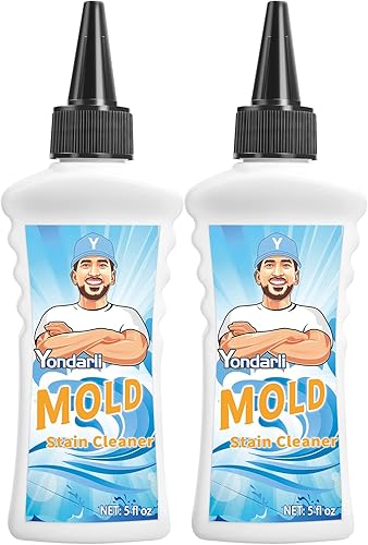 Yondarli Gel removedor de moho limpiador de moho para lavadora tiras de refrigerador limpiador de lechada para baño hogar cocina fregaderos limpieza
