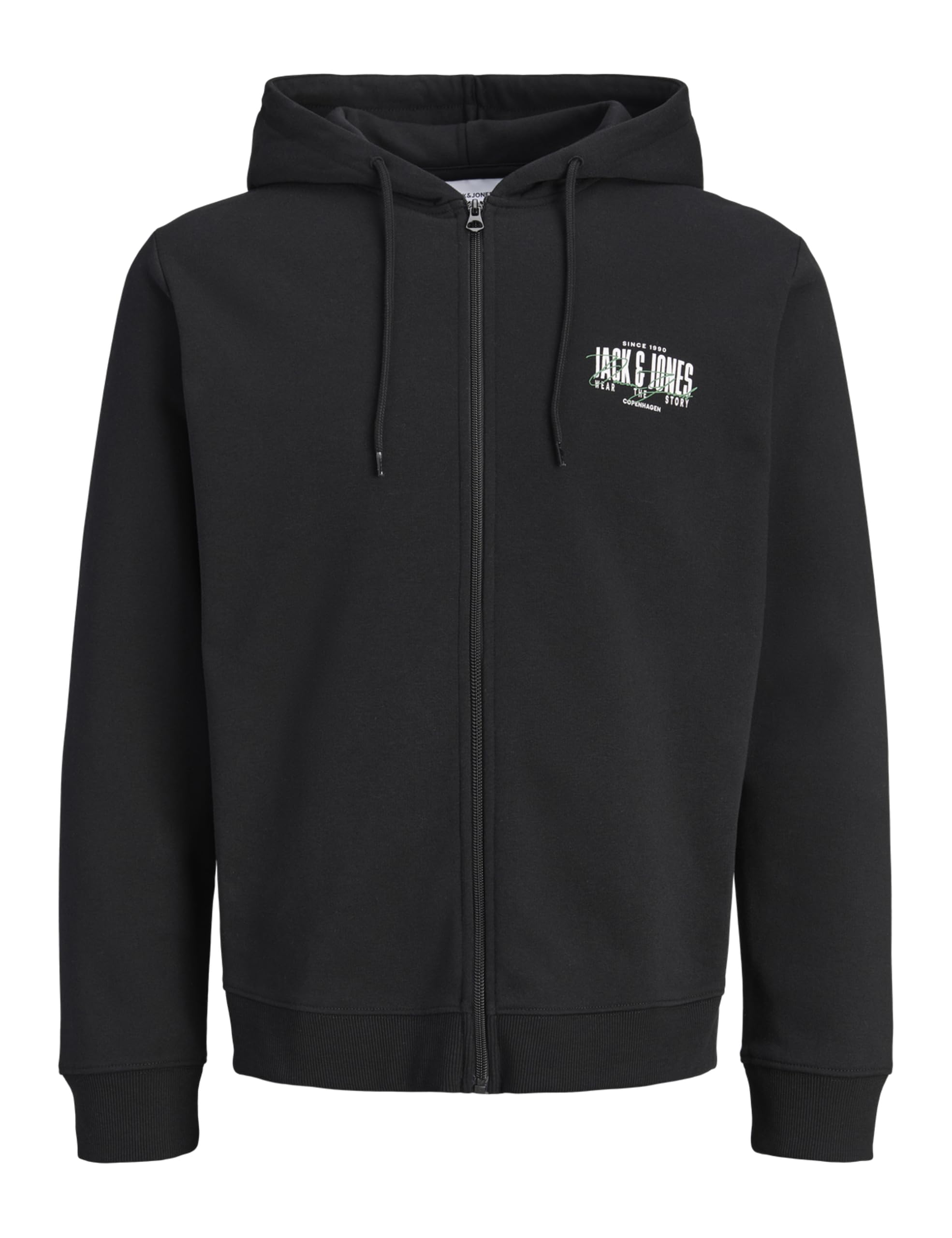 Jack & Jones Herren Jjaero Sweat Zip Hood Jjaero Sweat Zip Hood (1er Pack)