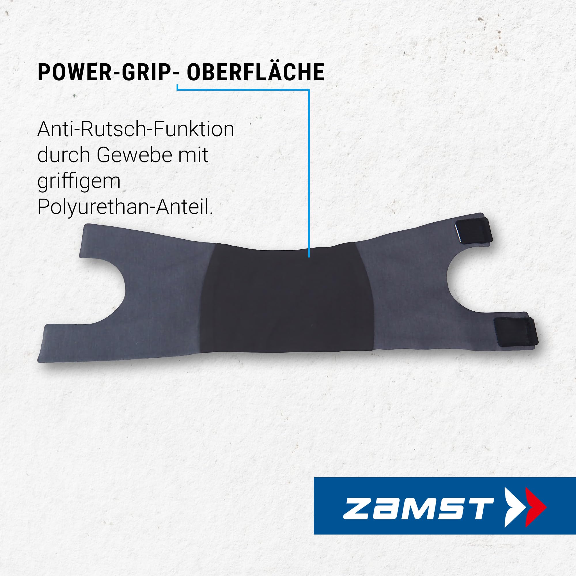 Zamst Filmista Knee S Orthese für Erwachsene, Unisex (L)