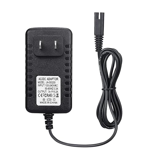 Miniatura 7 de Repuesto de cargador para irrigador dental Waterpik WP360W WP462 WP450, cable de alimentación, 5 pies, color blanco