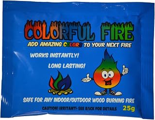 Campfire Colorant - Smoke-Free, Odor-Free, Works Instantly - Made in USA