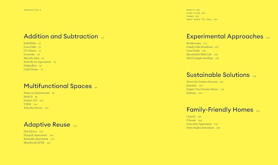 Never Too Small: Vol. 2: Reinventing Small Space Living