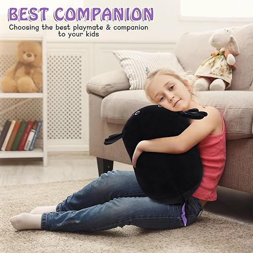 Miniatura 2 de Peluche de ajolotl de 16 pulgadas, linda almohada de peluche de ajolote, muñeca de ajolote Kawaii, regalo de cumpleaños para niños, decoración de