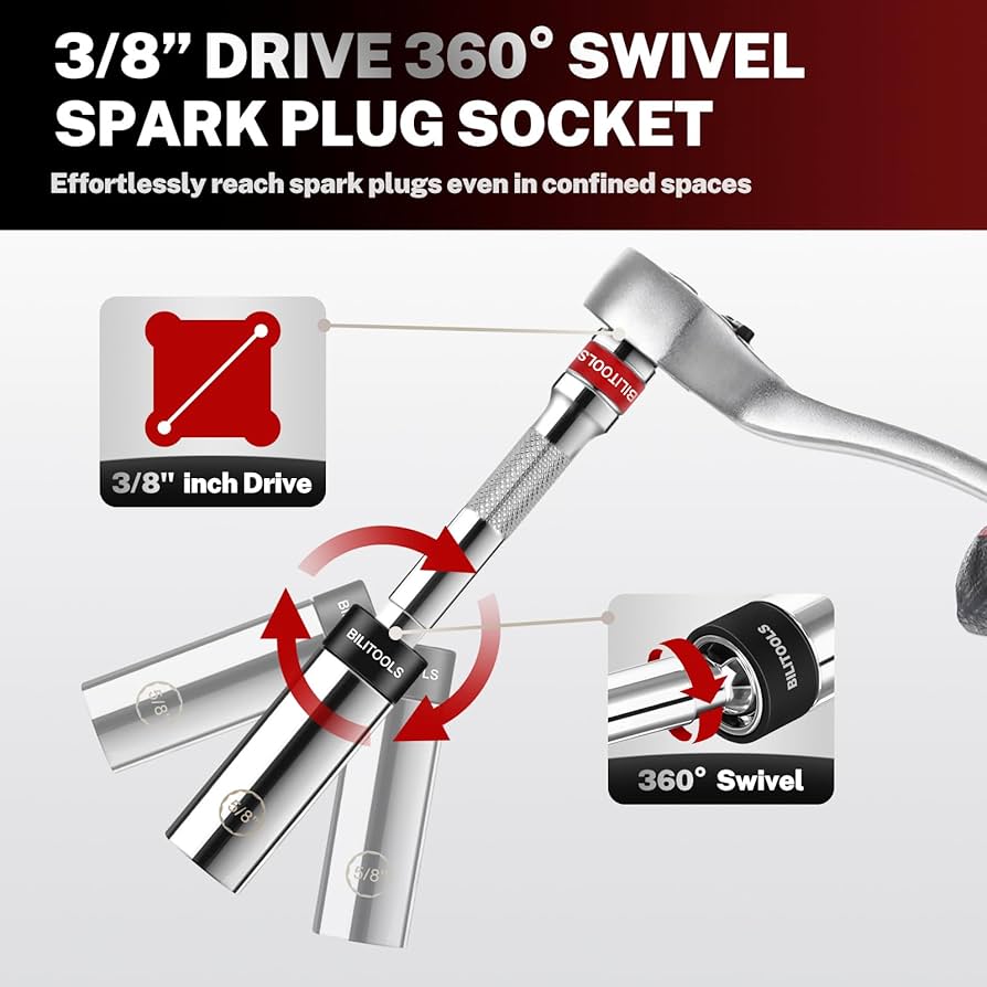 専用ページ Amazon.com: BILITOOLS 6 Piece 3/8-Inch Drive Magnetic Swivel