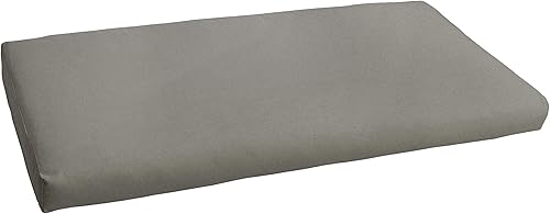 Miniatura 1 de Sorra Home Sunbrella Bristol - Cojín de banco, 1 unidad (paquete de 1), color carbón de lona