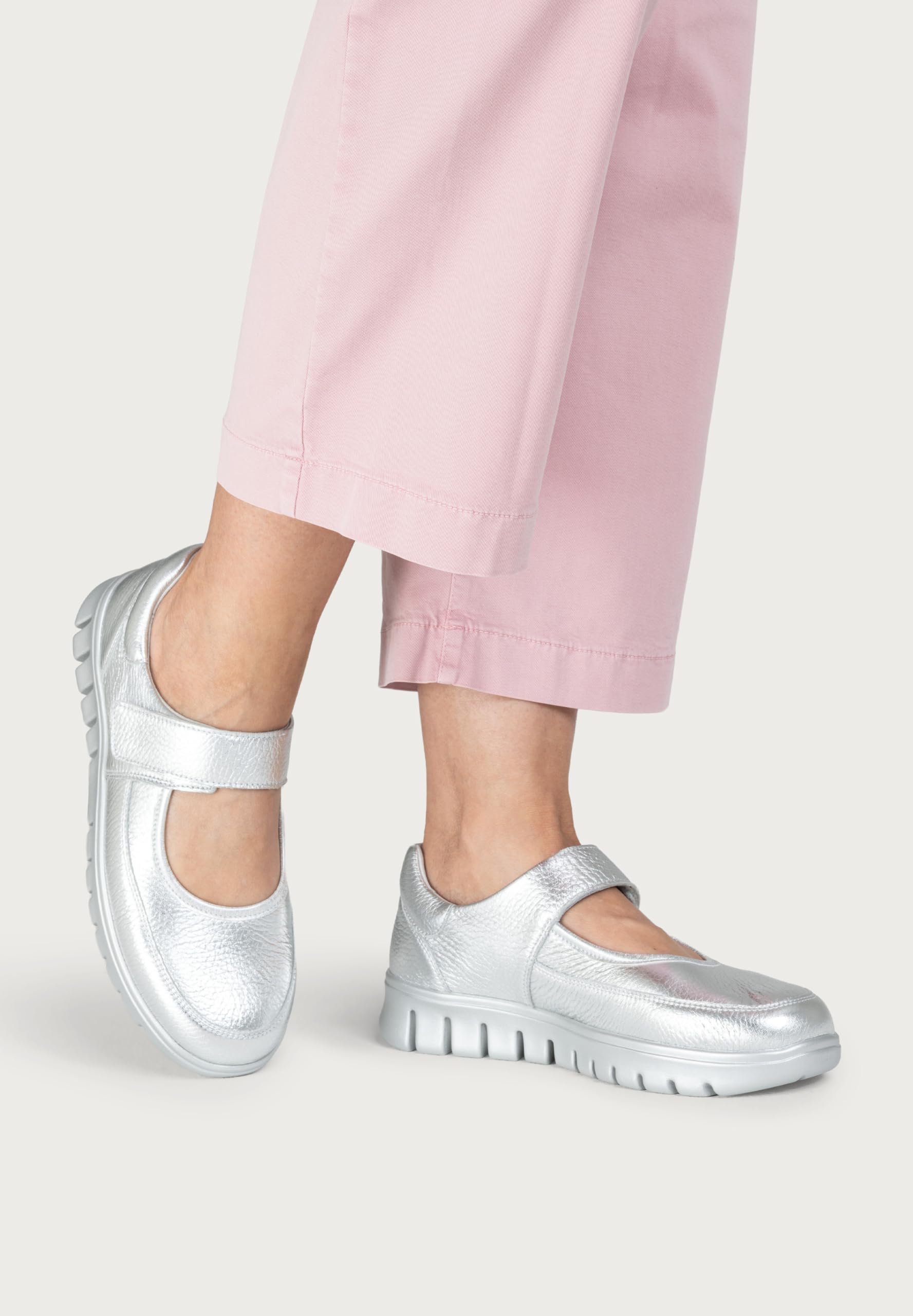 VITAFORM Mary-Jane Hirschleder Damen Weite H Supersoft