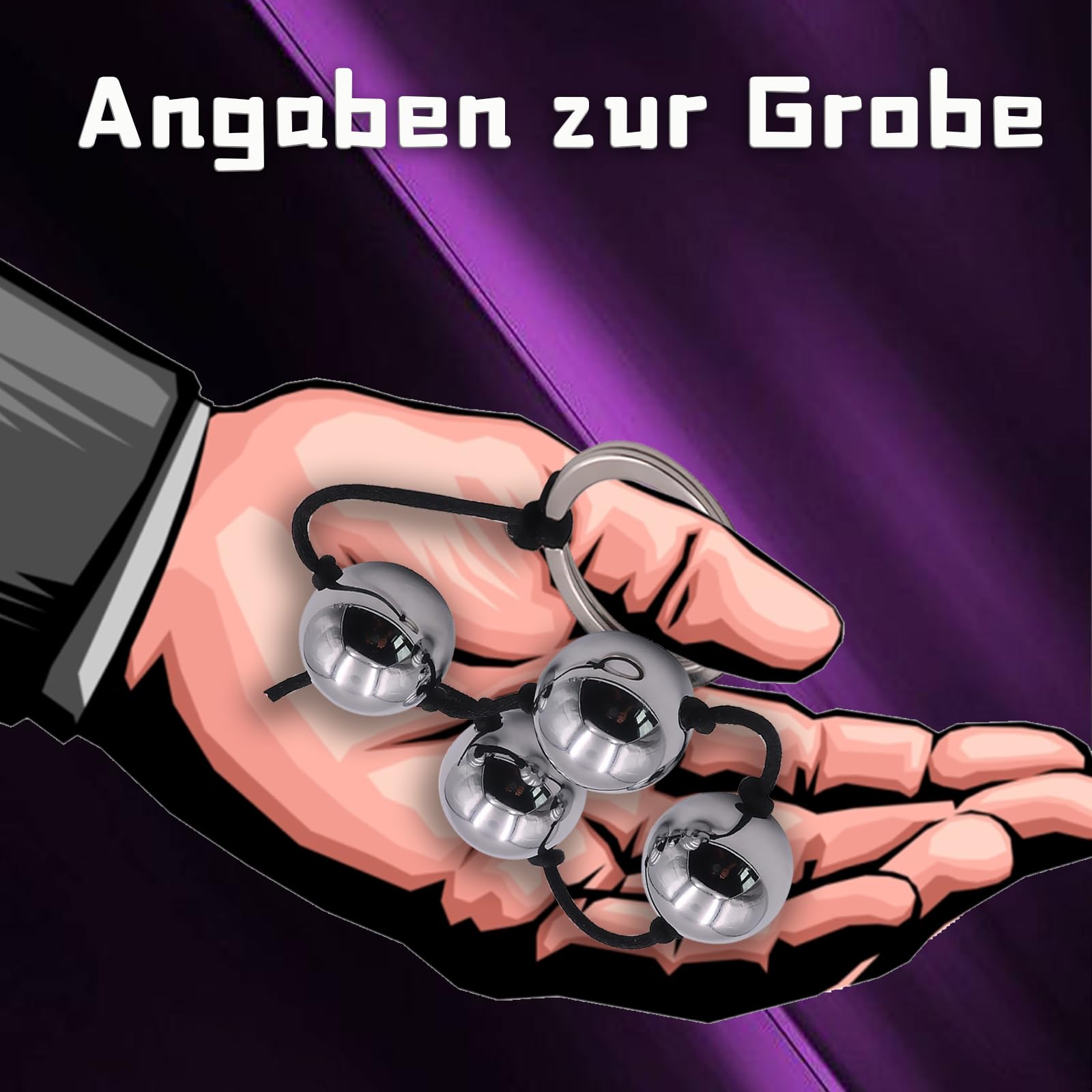 Boules Anales Extra Large avec 4 Perles Analplug Métal Chaîne Anale Jouets Sexuels Pour Homme
