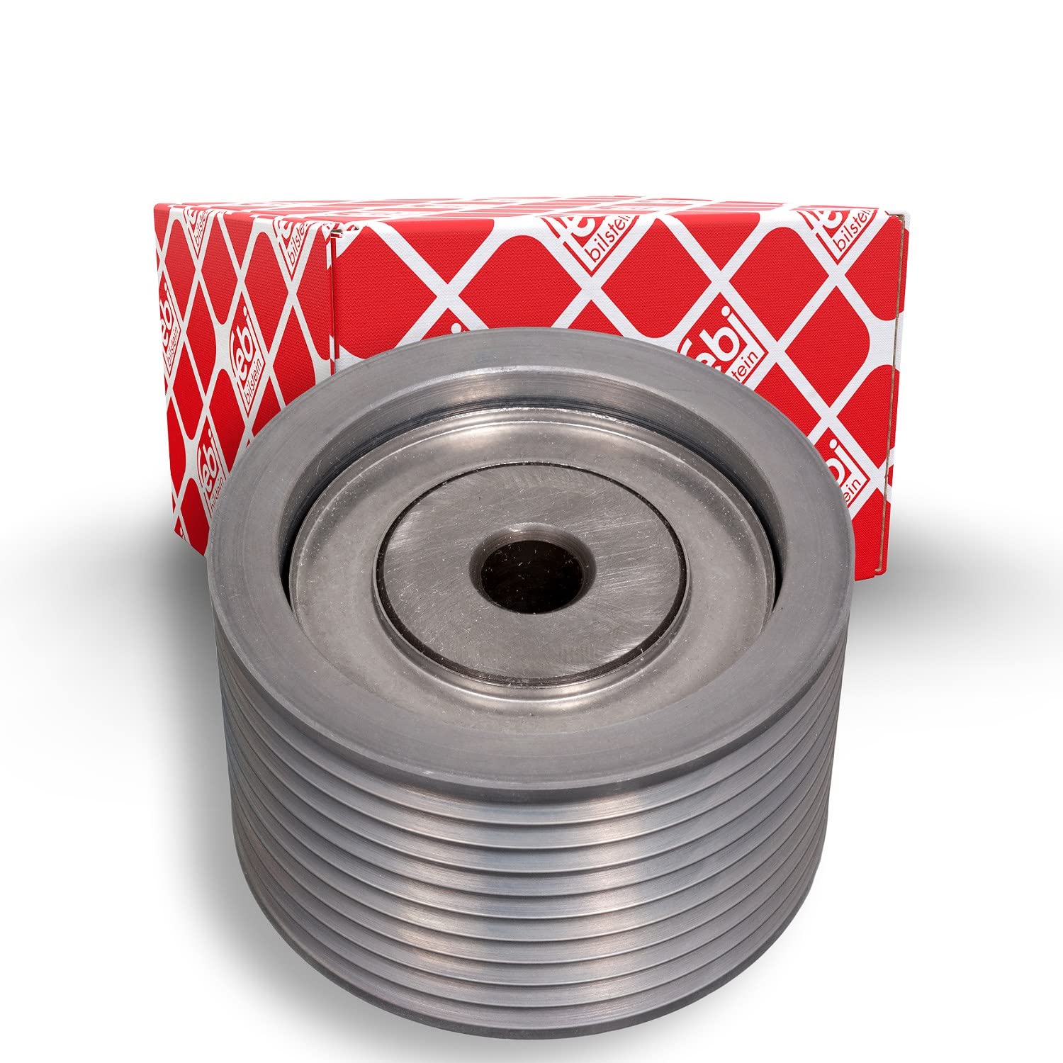 FEBI 101427 V-Ribbed Belt Deflection/Guide Pulley Fits VOLVO RENAULT TRUCKS