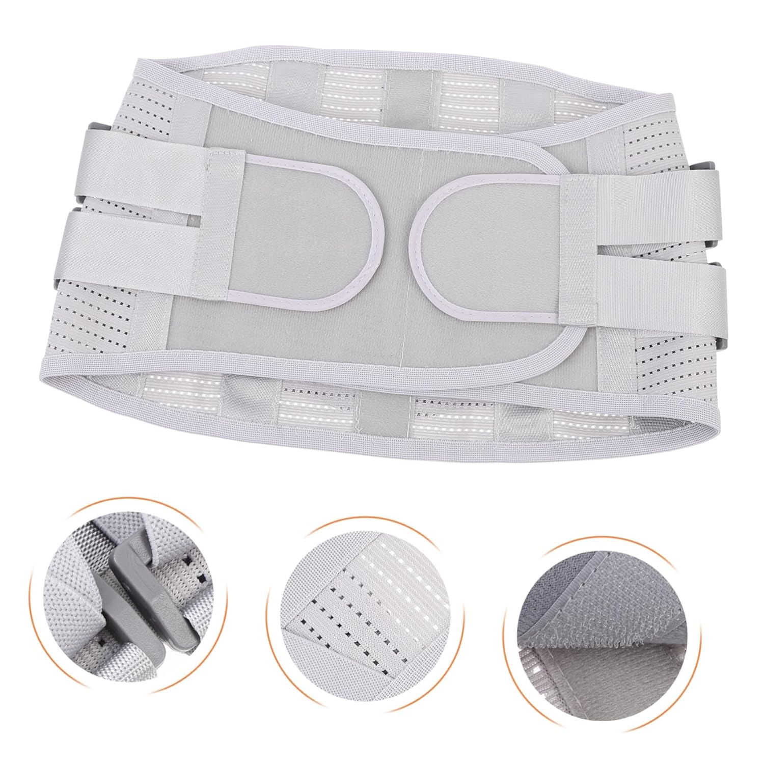 Widen Lumbar Brace Belt for Waist Support Breathable Back Support Band for Relief and Posture Correction for Fitness and Everyday Use