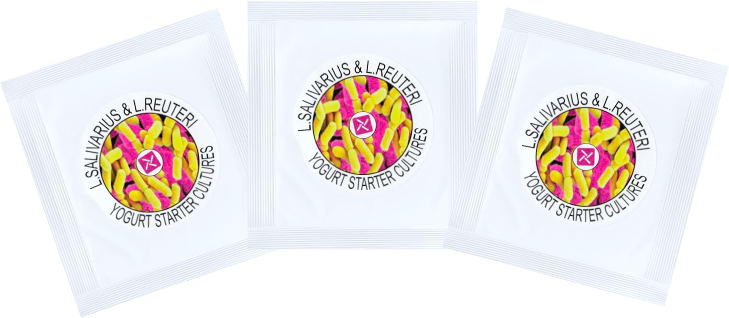 Starter Cultures for L.Salivarius and L. Reuteri Homemade Yogurt (Pack of 3 sachets)