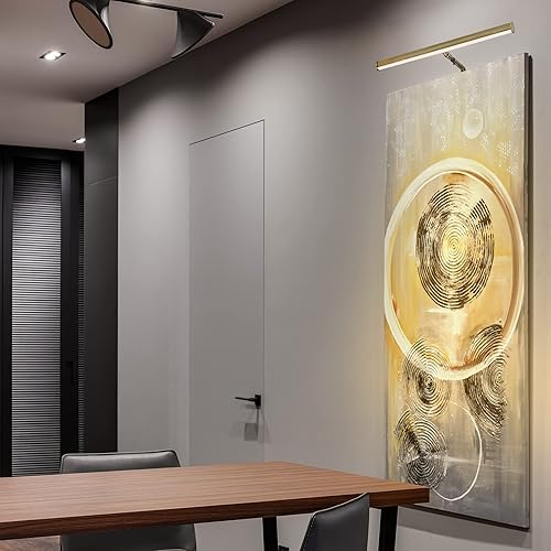 Miniatura 6 de Ciata Luz de imagen de 14 pulgadas con LED integrado, 3000 K blanco cálido, 4 W (40 W equivalente), luz de exhibición de obras de arte de metal para