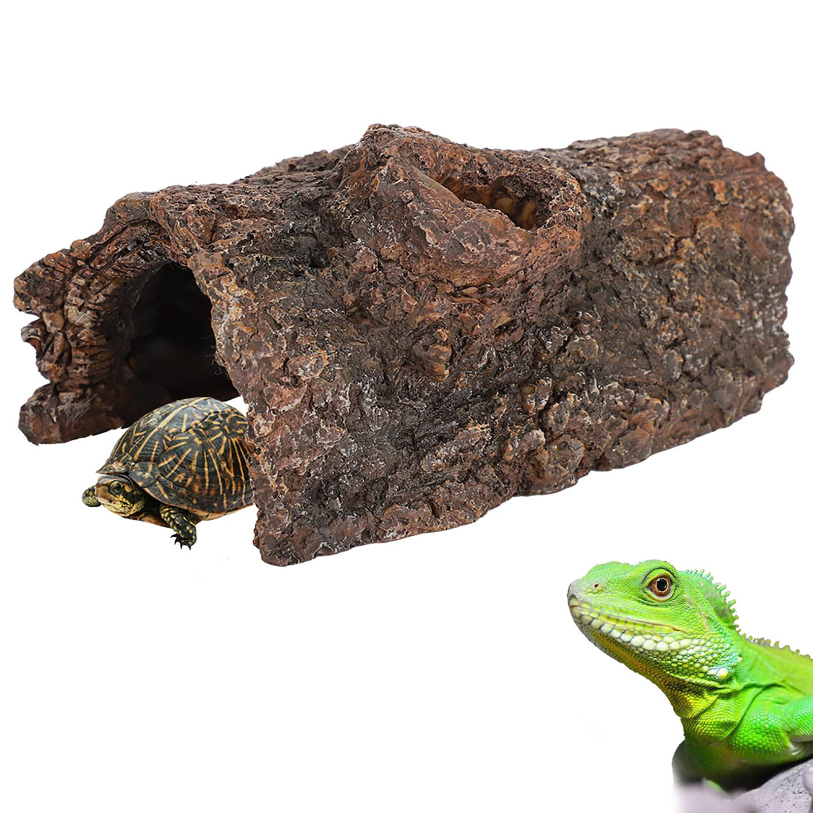 Realistic Fake Tree Bark Hide for Reptiles Spiders, Scorpions, and Amphibians - for Naturalistic Caves, and Shelters - Image 3