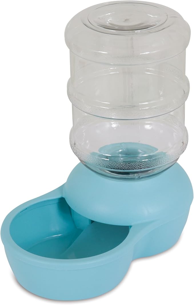 Aspen Pet Lebistro Waterer, Aqua Sky, 1 gallon Amazon.co.uk Pet Supplies