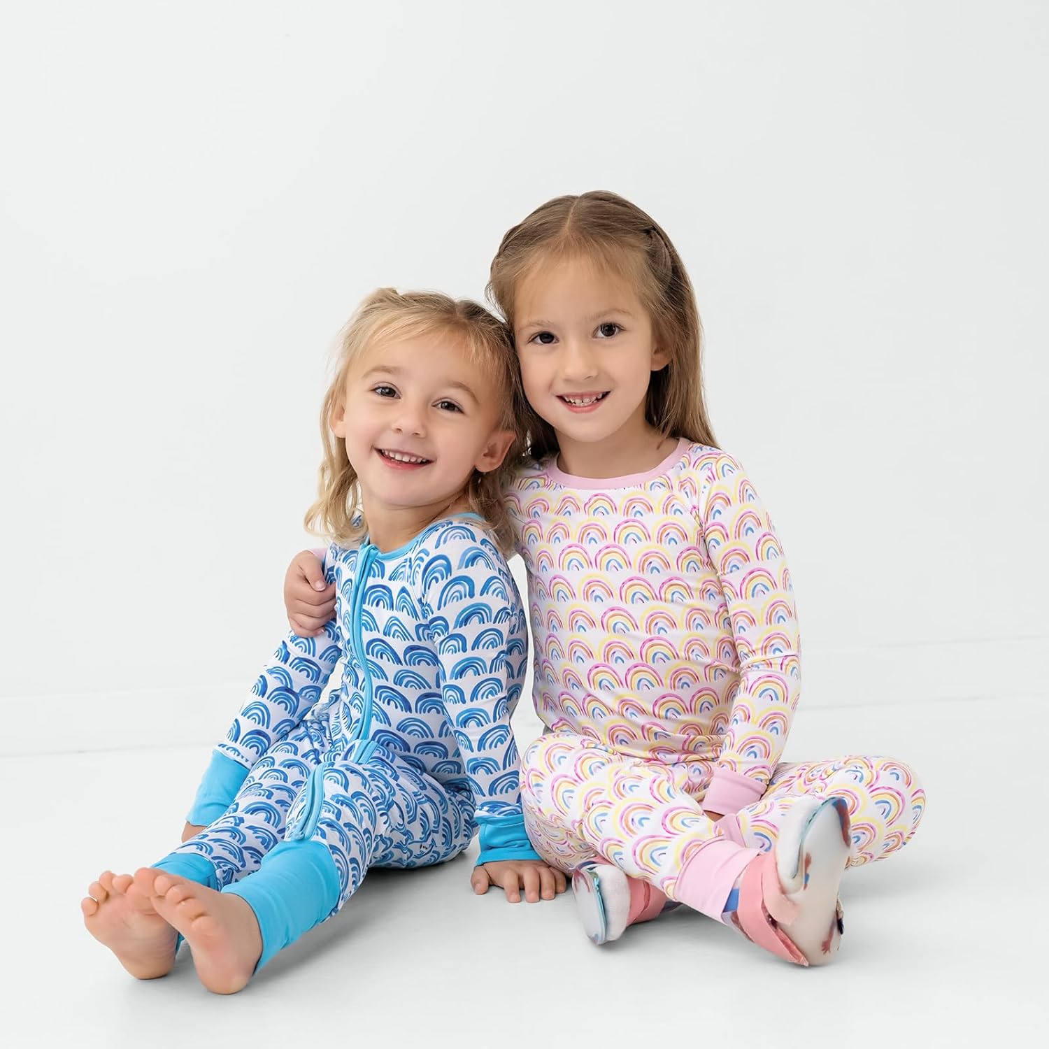 Little Sleepies Two-Piece Pajama Set for Boys & Girls, Soft Viscose from Bamboo Toddler Pajamas for Kids, Family Matching PJs - Image 3