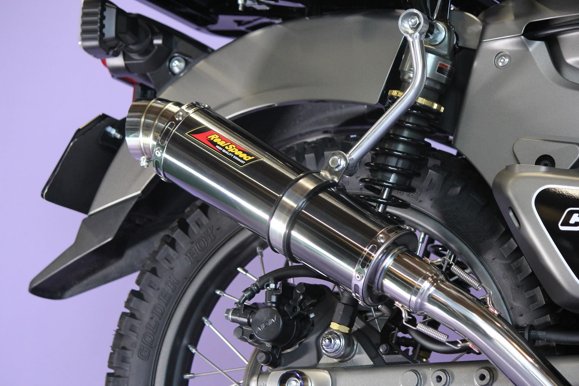 Diablo マフラー JA55/JA65 ハンター カブ CT125 K-SPEED製 ホンダ Diablo ハンターカブ CT125 JA55 JA65