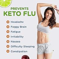 Vista 7 de Polvo de electrolitos Keto Vitals Electrolitos aptos para dietas keto con potasio, magnesio, sodio, calcio Suplemento de electrolitos keto