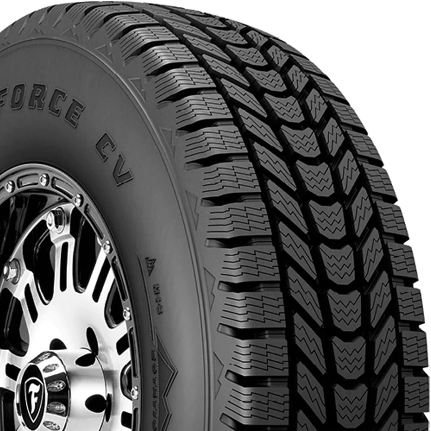 Firestone Winterforce CV Winter/Snow Commercial Light Truck Tire 195/75R16C 107 R D