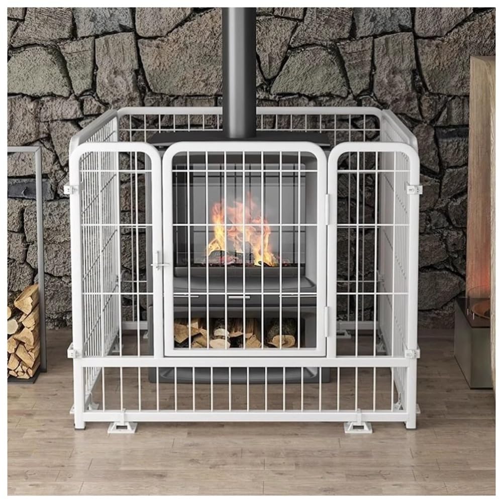 Pare-feu pour les salons modernes barrière blanche 60 cm animaux