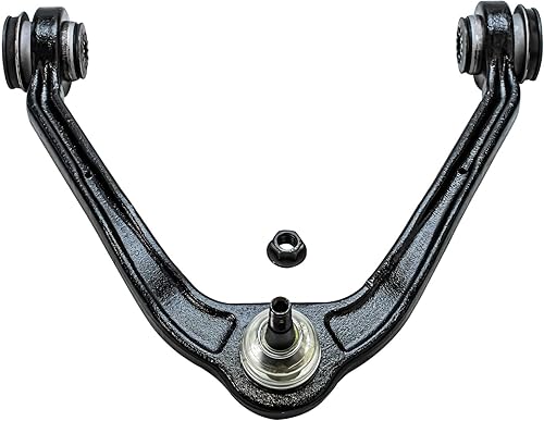 Miniatura 5 de Detroit Axle, (2) ensamble completo de junta de bola y brazo de control, posición delantero superior chofer y pasajero, para ruedas de 6 orificios