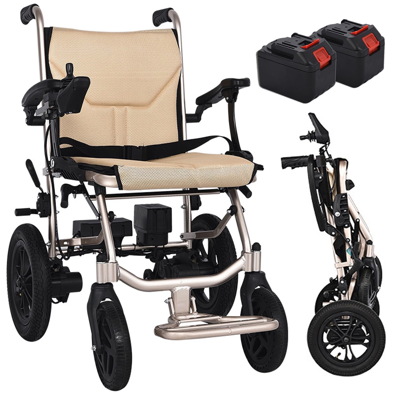 ✨極美品✨ 電動車椅子 折りたたみ ベージュ HBLD3-B 動作良好 ✨極美品✨ 電動車椅子 折りたたみ ベージュ HBLD3-B 動作良好 Amazon