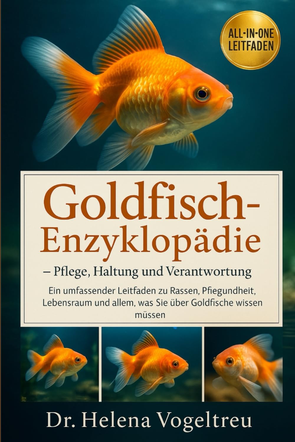 Goldfisch-Enzyklopädie – Pflege, Haltung und Verantwortung: Ein umfassender Leitfaden zu Rassen, Pflege, Gesundheit, Lebensraum und allem, was Sie über Goldfische wissen müssen.