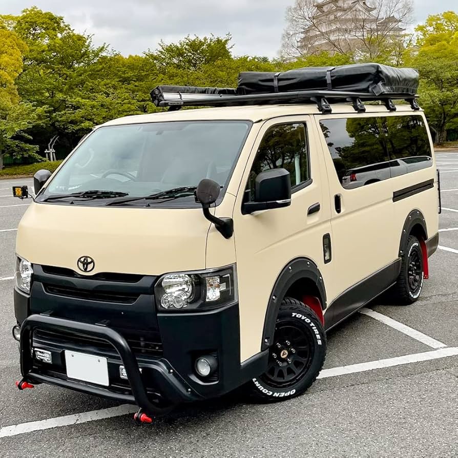 ハイエース　オーバーフェンダー　チッピング塗装　アゲ系 ハイエース【チッピング塗装済み】☆アゲ系スタイル美品
