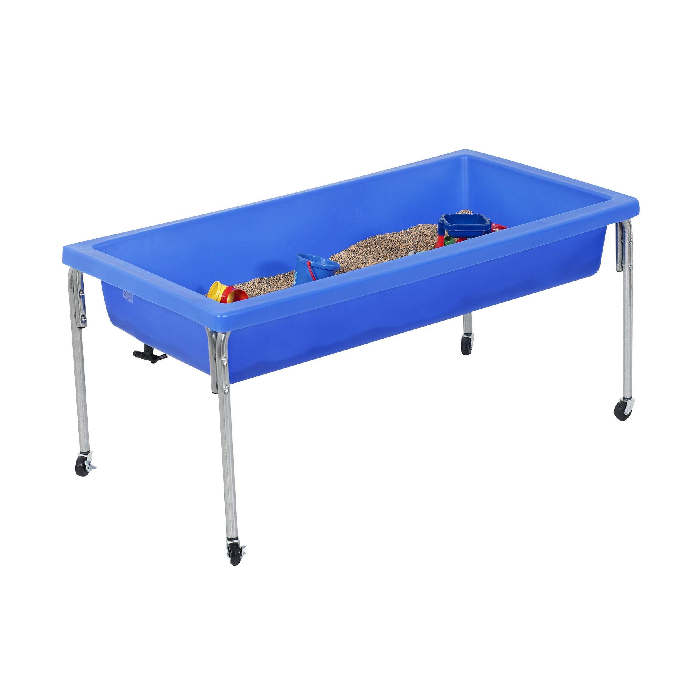 Children's Factory 24” Activity Table & Lid Set, Classroom/Daycare/Homeschool/Playroom Sensory Table for Kids, Toddler Sand & Water Play Equipment