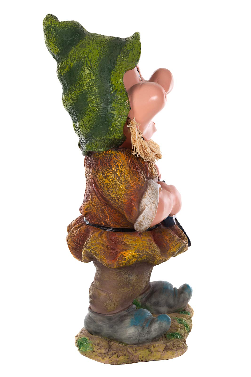 NANO GIGANTE, Nano da giardino XXL, Wichtel da giardino NF13102 Grande 41 cm, Figura da giardino (13102-SET-Coppia-2-Pezzi)