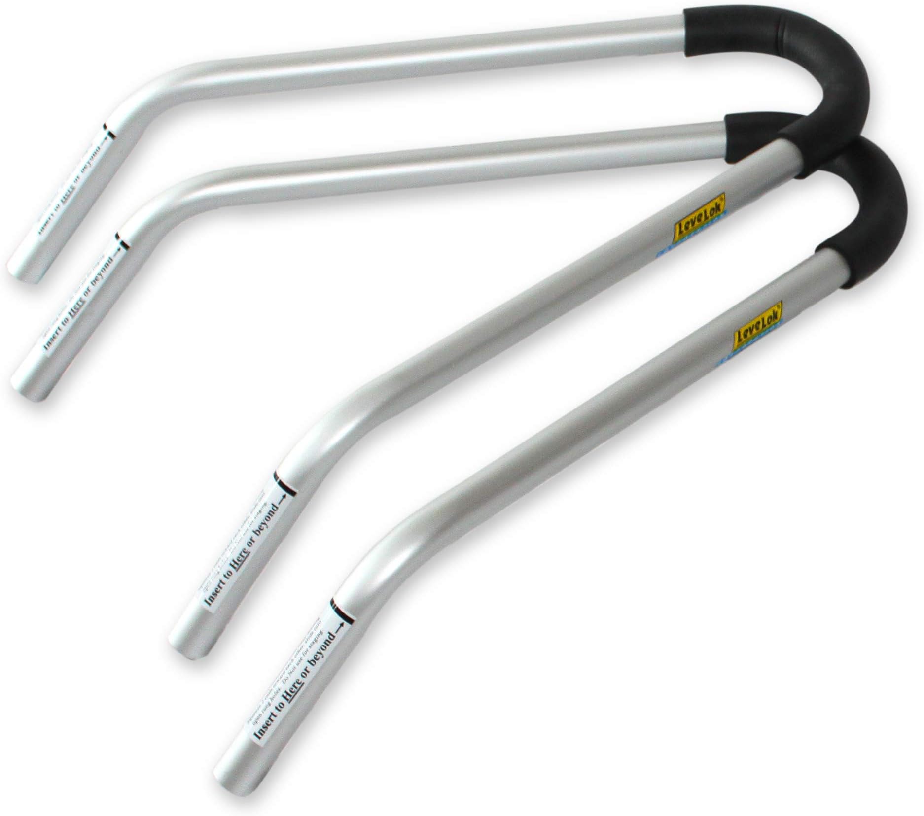 Levelok Ladder Stabilizer Standoff Brackets with Foam Elbows (Sold in Pairs)