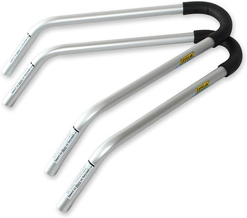 Soportes estabilizadores de escalera con codos de espuma (se venden en pares)