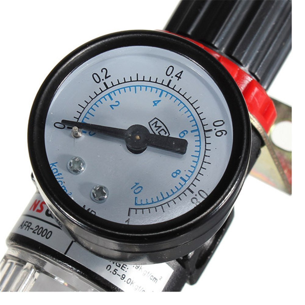 Katur Filtre régulateur de pression avec manomètre - AFR-2000