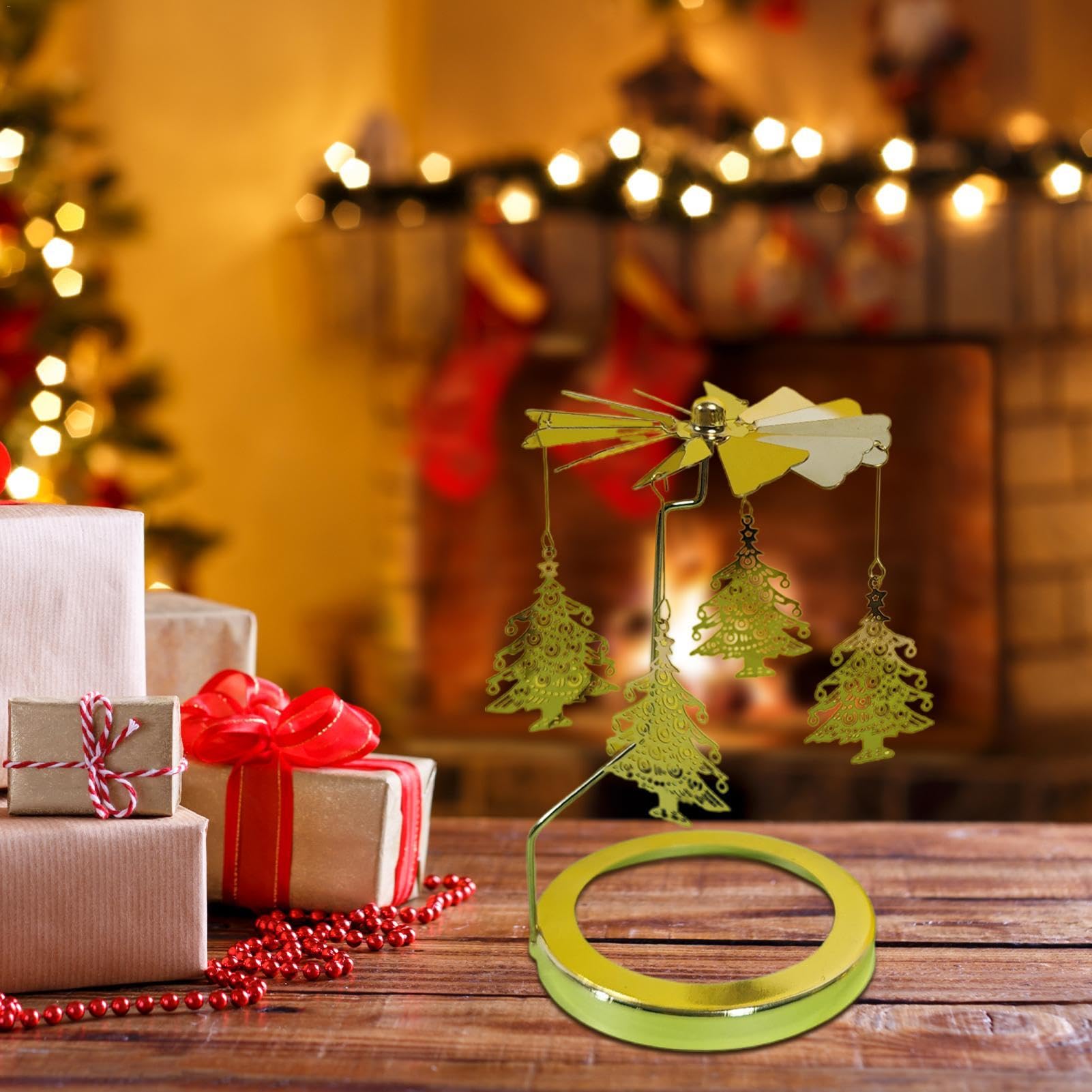 Amazon.co.jp: クリスマス キャンドル カルーセル、クリスマス