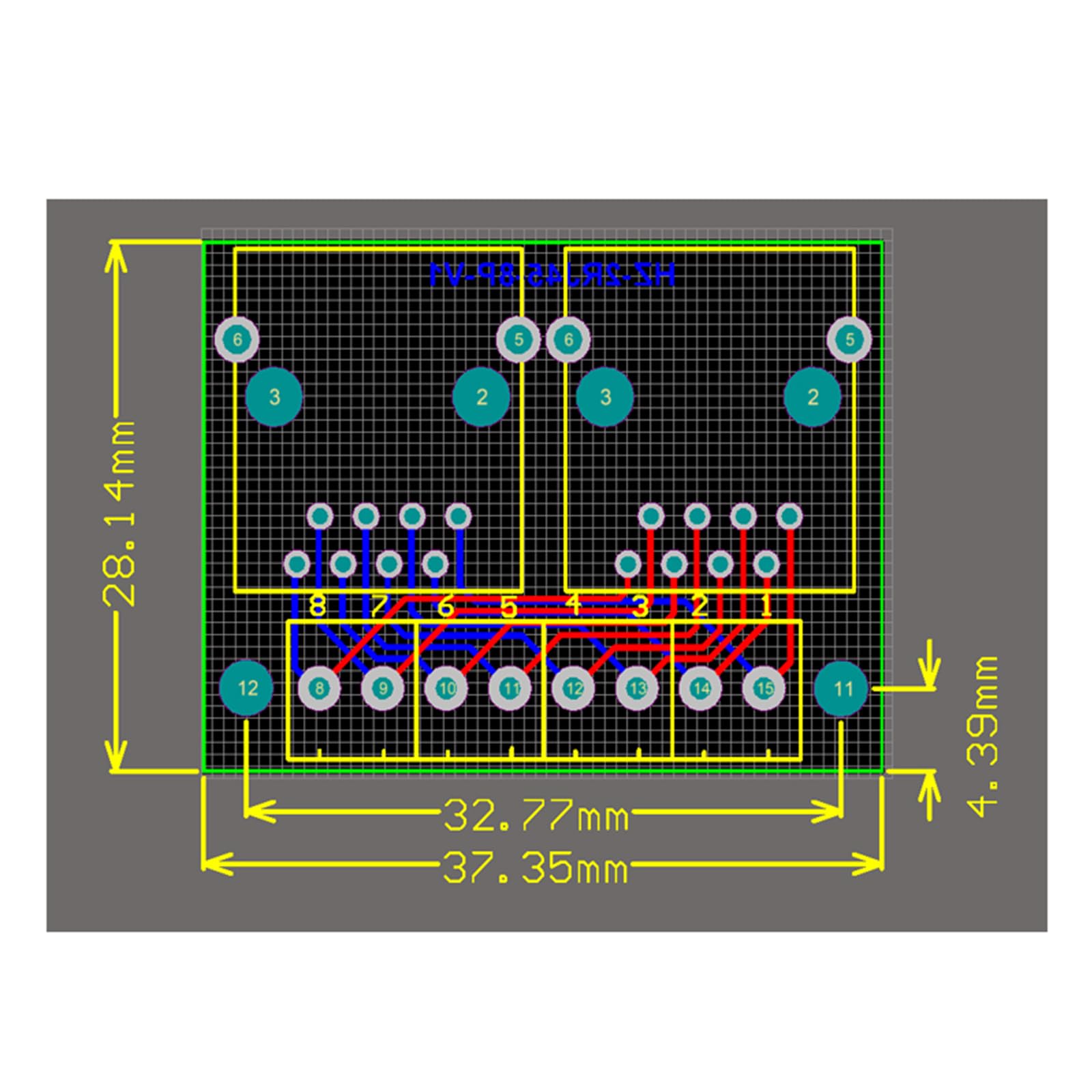 Para ESP32 Super Breakout Board 3.81 /0.15 bloques de terinales