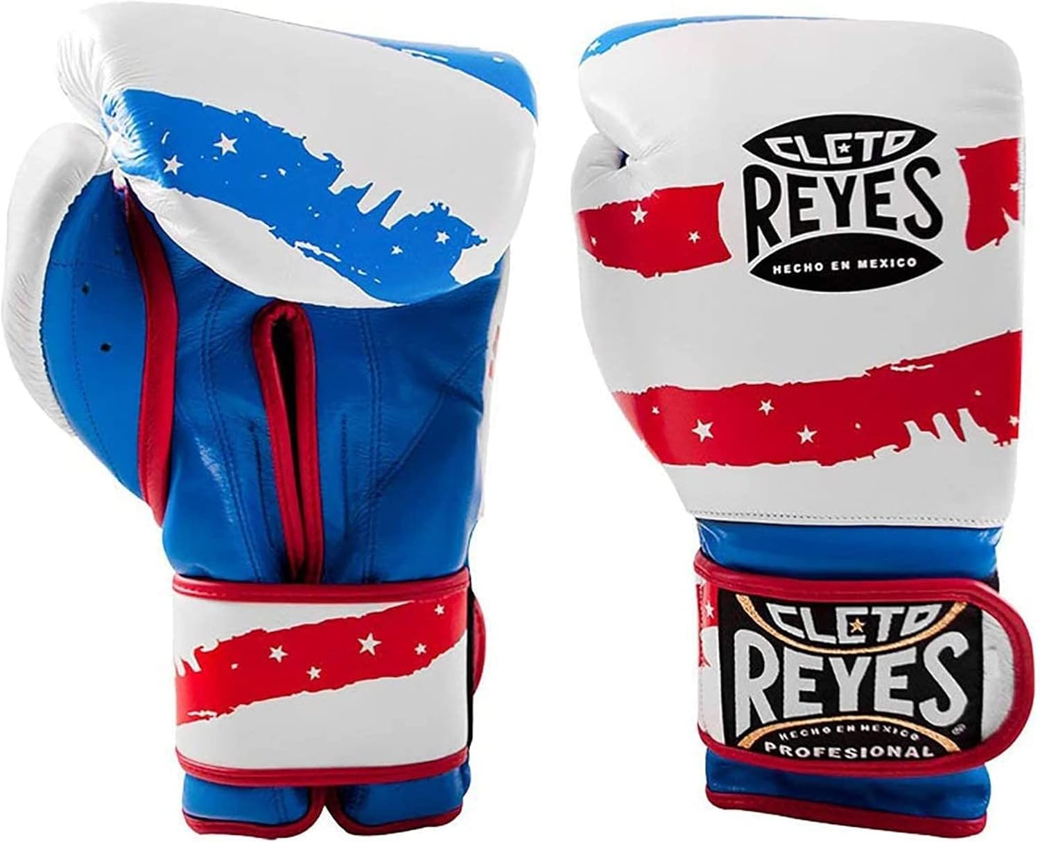 CLETO REYES Training Boxing Gloves 14oz – Premium Synthetic Leather, Hook & Loop, MMA/Kickboxing/Muay Thai, Global Punch Edition