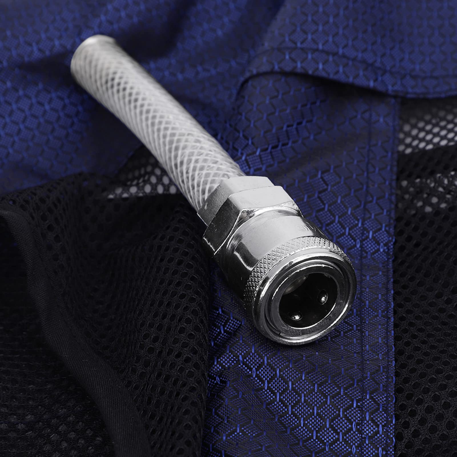 Garosa Chaleco de Enfriamiento Ajustable Chaleco de Aire Acondicionado Tubo de Vórtice Cómodo Verano Ropa Prevención Insolación Ropa Transpirable Ligera Uso Exterior Deportes