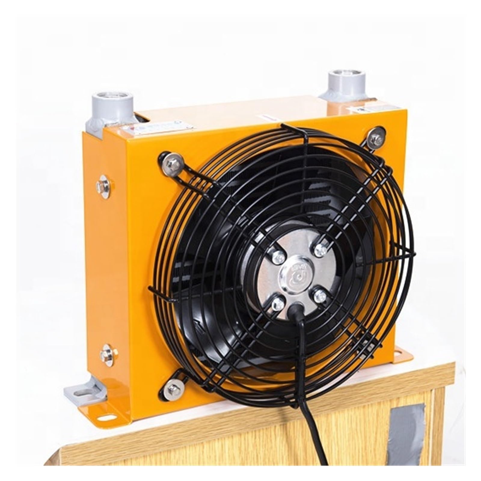 Enfriador de aceite hidráulico refrigerado por aire RJ-224A, intercambiador calor, radiador