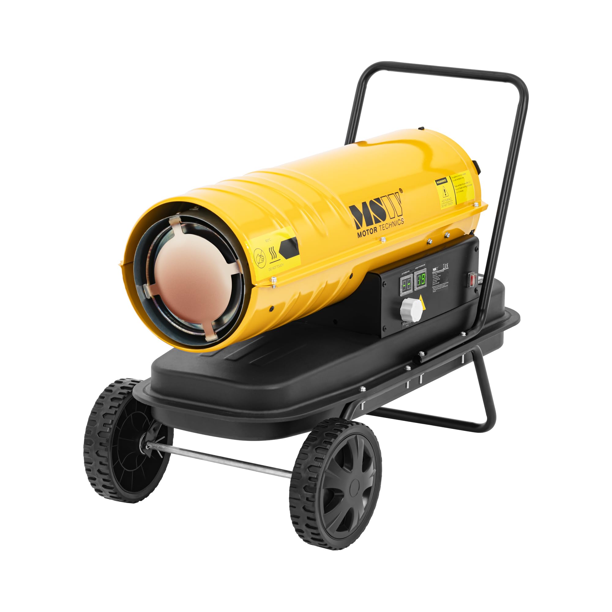 MSW Generatore di aria calda a gasolio con ruote 20 kW 18 l ECO series cannone aria calda generatore aria calda cannoni riscaldatori