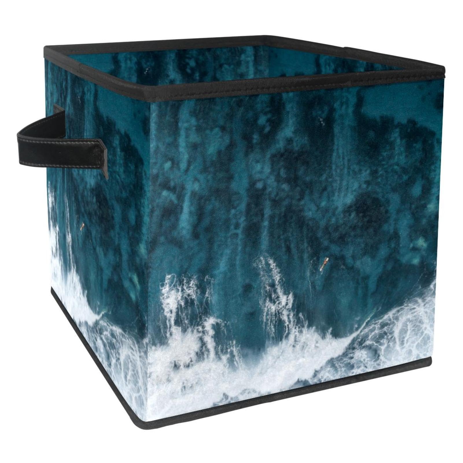 Boîte de rangement pliable en tissu contre le désordre des jouets et placards