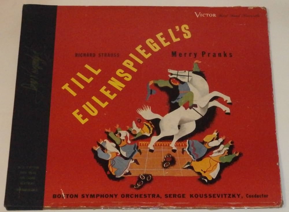 LP Richard Strauss Till Eulenspiegel’s Merry Pranks KIJC9106 LONDON Japan /00260 Richard Strauss: Till Eulenspiegel's Merry Pranks Op. 28 2