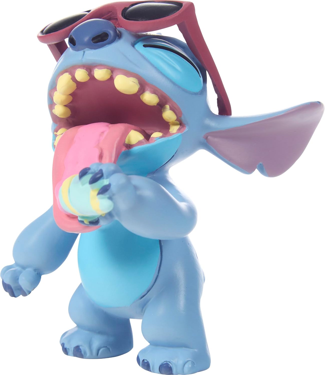 Precious Moments Stitch Mini Figurine| Time to Chill Disney Stitch Resin Mini Figurine | Disney Décor & Gifts
