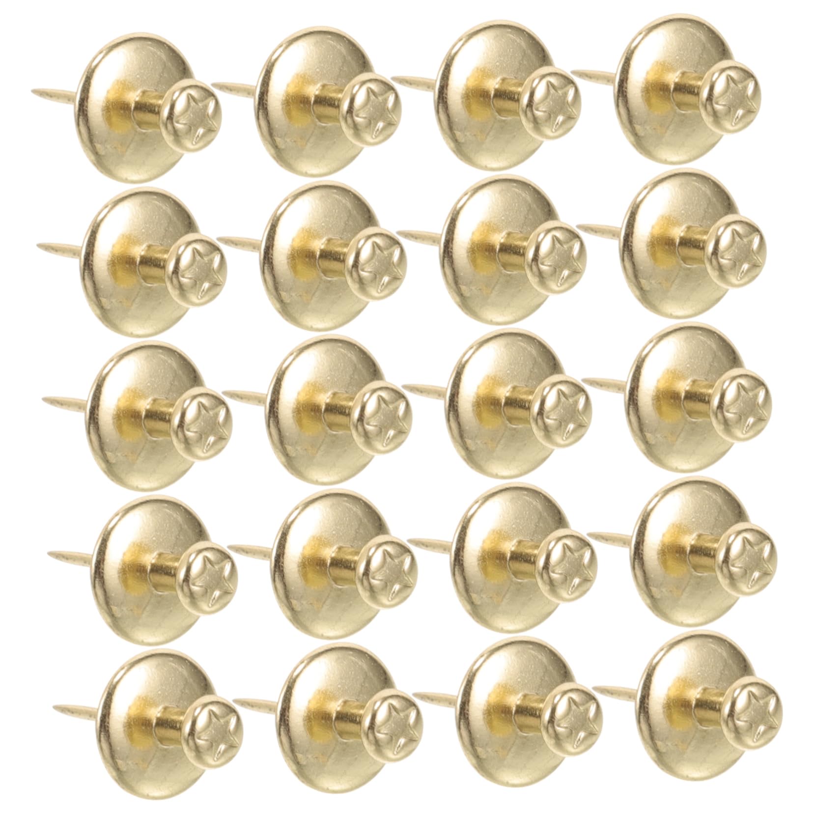 Artibetter 80piezas Clavos Decorativos Para Colgar Cuadros Clavos De Pared Multifuncionales Para Clave Pinturas y Documentos Fácil Instalación y Resistente