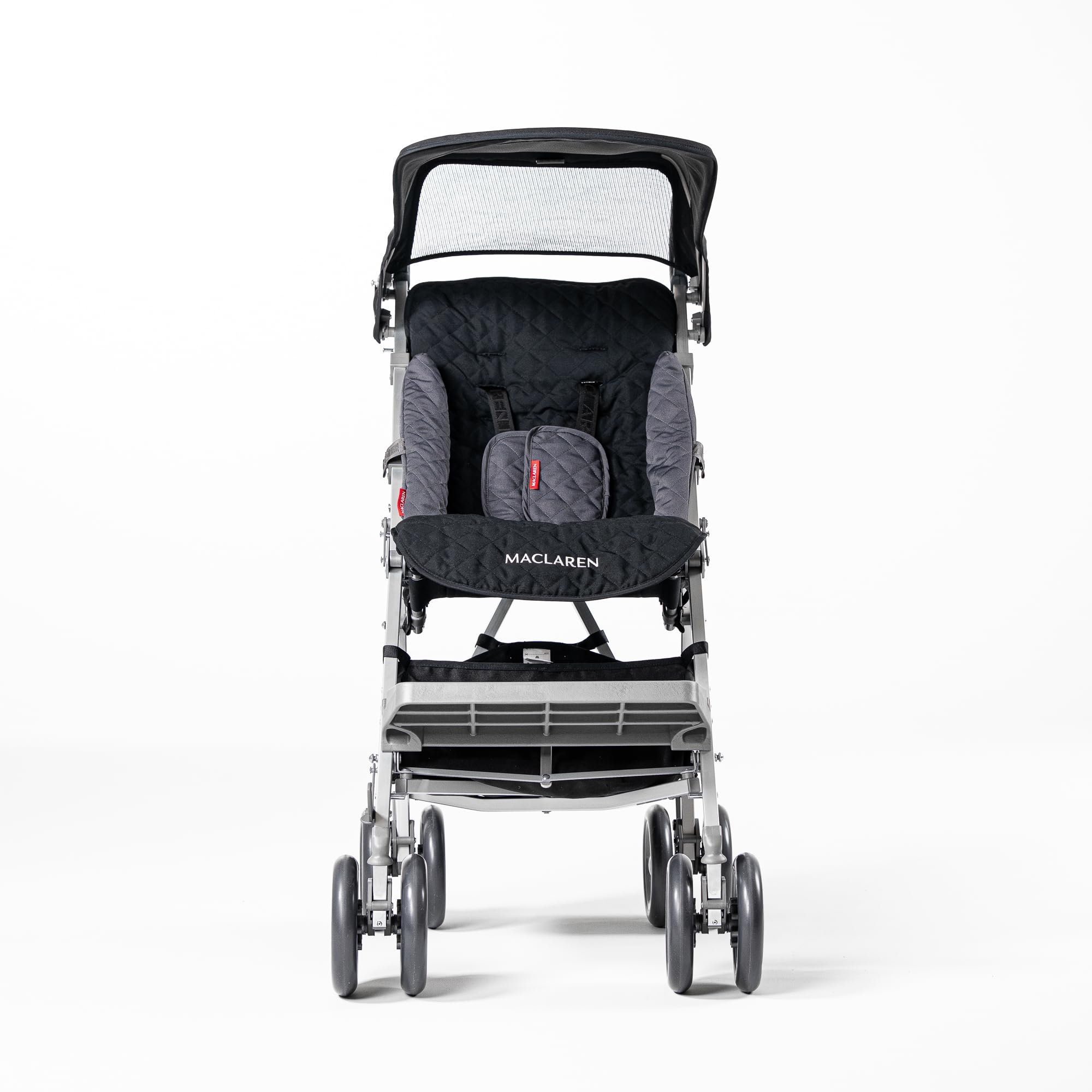 Maclaren Major Elite Behinderten-Kinderwagen für ältere Kinder bis 50 kg, Regenschirm-Faltung, Schwarz