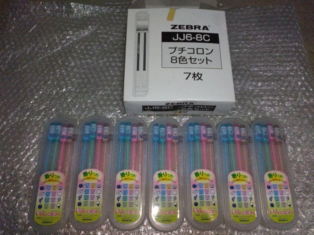 Amazon | ZEBRA プチコロン ペン 8色セット 7セット | 多色ボールペン