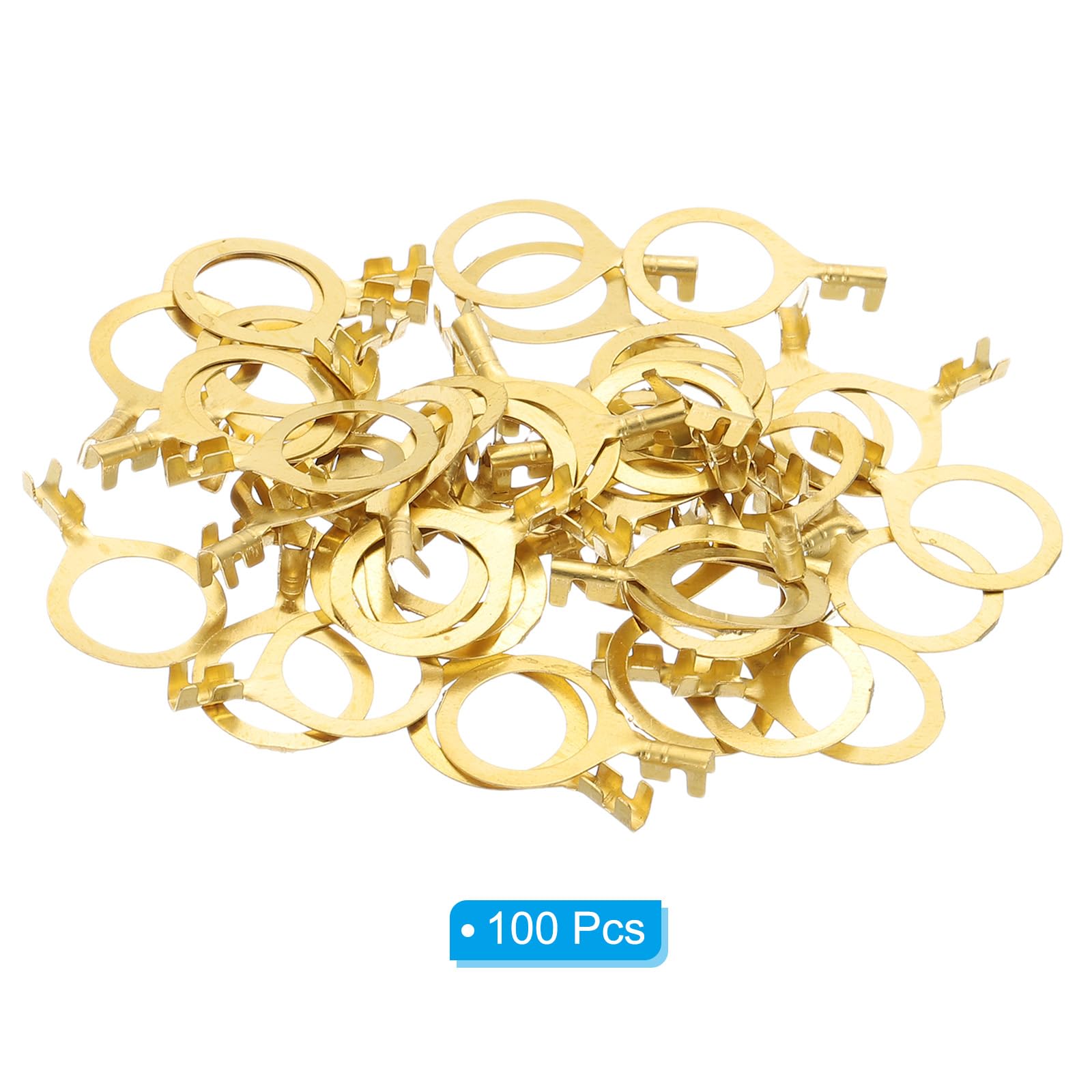 PATIKIL 100 Pcs Copper Ring Terminals - Image 3