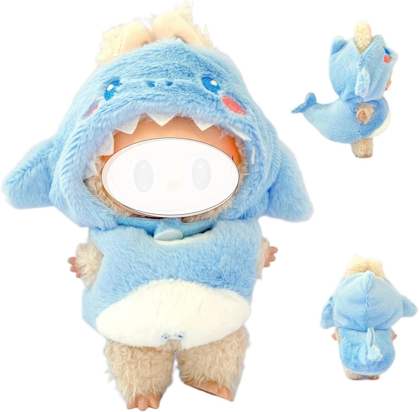 Clothes for LABUBU Doll (NO Doll),Outfit for LABUBU,Clothes Set for LABUBU Dress Up,Accessories for LABUBU (L)