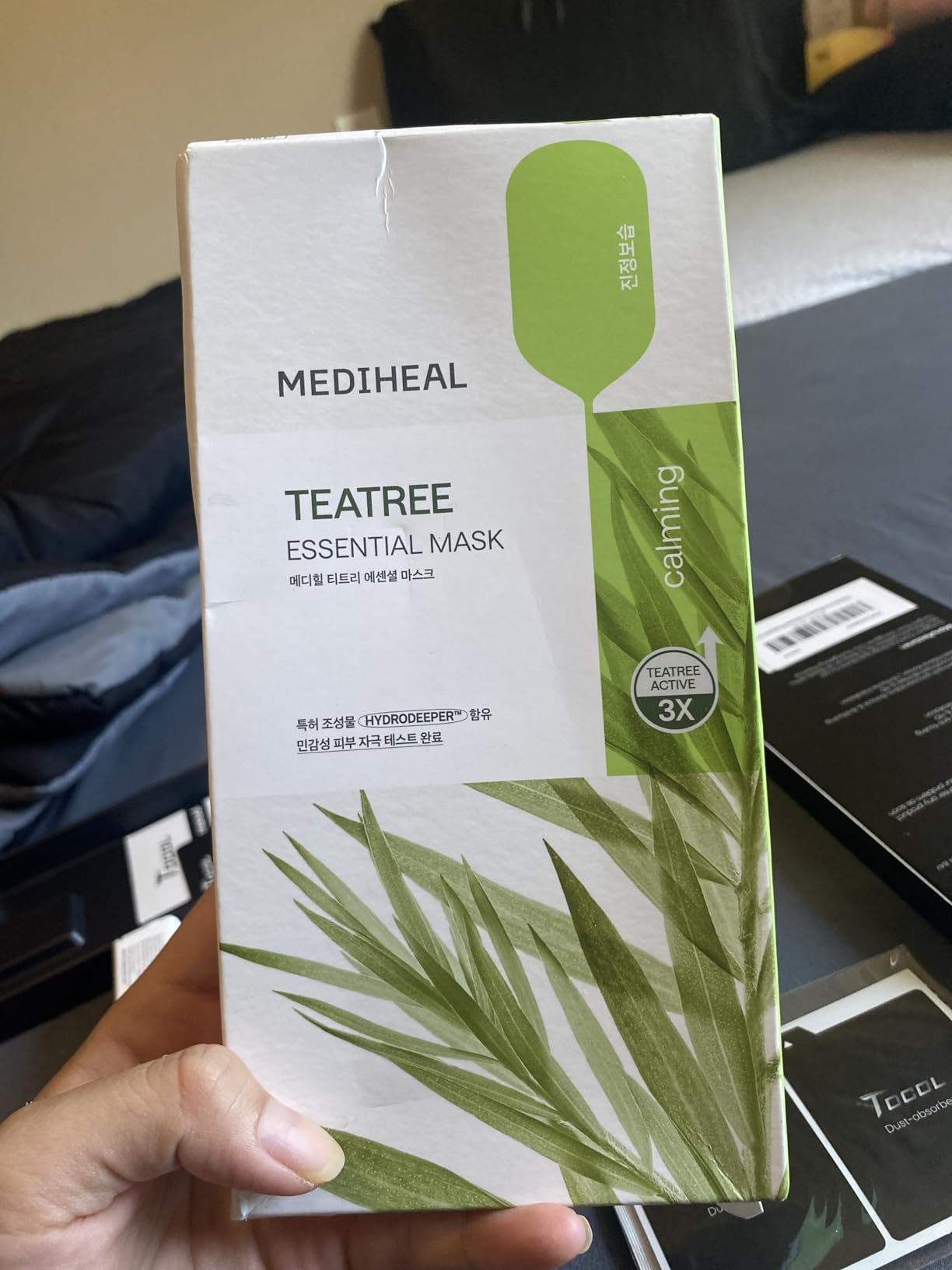 Mediheal Best Korean Sheet Mask - Tea Tree Essential Face Mask 10 Sheets For All Skin Types Korean Best Sheet Mask Soothing Calming